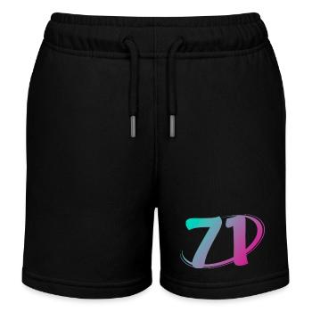 Nummer 71 mehrfarbig - Kinder Organic Joggingshorts Mini Bolter von Stanley/Stella - Schwarz - Vorne