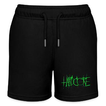 Hardcore - Kinder Organic Joggingshorts Mini Bolter von Stanley/Stella - Schwarz - Vorne