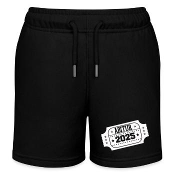 Timbre Abitur 2025 - Short de jogging enfant bio Stanley/Stella - noir - Devant