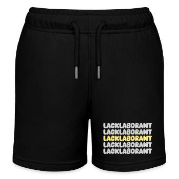Arbeit Lacklaborant - Kinder Organic Joggingshorts Mini Bolter von Stanley/Stella - Schwarz - Vorne
