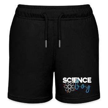 Garçon de science - Short de jogging enfant bio Stanley/Stella - noir - Devant
