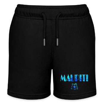 MAUPITI - Kinder Organic Joggingshorts Mini Bolter von Stanley/Stella - Schwarz - Vorne
