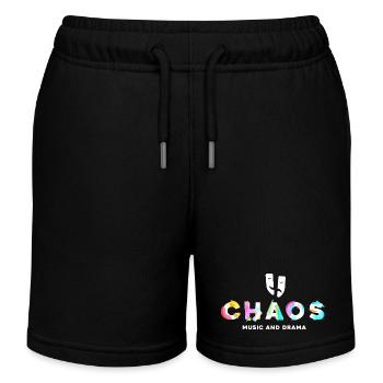 Chaos Music and Drama - Kids Organic Sweat Shorts by Stanley/Stella - black - Front