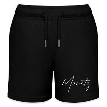 T-shirt Nom Moritz cadeau pour hommes - Short de jogging enfant bio Stanley/Stella - noir - Devant