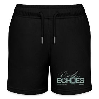 Synthesizer Modular Addicted Endless Echoes - Kinder Organic Joggingshorts Mini Bolter von Stanley/Stella - Schwarz - Vorne