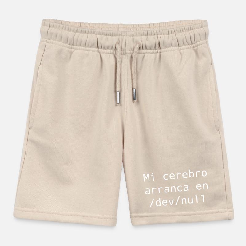 Mein Gehirn beginnt in /dev /null Kinder Organic Joggingshorts Mini Bolter von Stanley/Stella