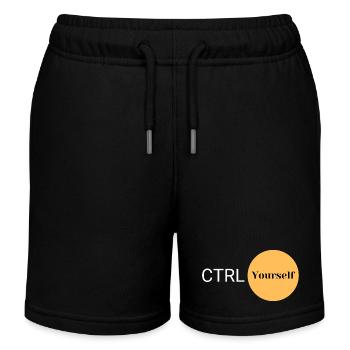 CTRL Sich selbst - Kinder Organic Joggingshorts Mini Bolter von Stanley/Stella - Schwarz - Vorne