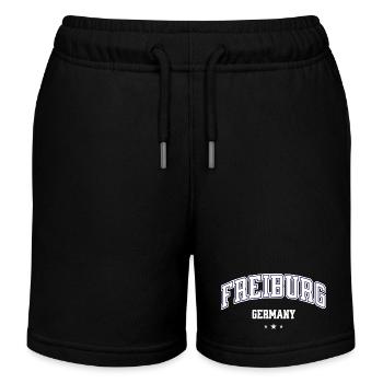 Style du Collège de Fribourg, Allemagne - Short de jogging enfant bio Stanley/Stella - noir - Devant