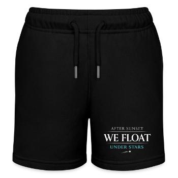 Nachtbootfahren Mit - Kinder Organic Joggingshorts Mini Bolter von Stanley/Stella - Schwarz - Vorne