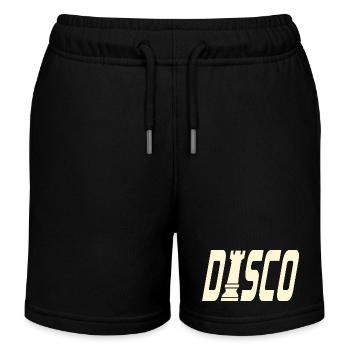 DISCO SCHACH TURM - Kinder Organic Joggingshorts Mini Bolter von Stanley/Stella - Schwarz - Vorne