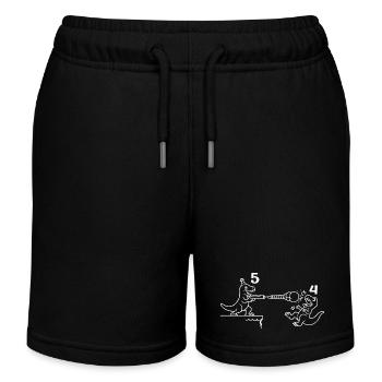 5th Birthday Party 5 Birthday Boy Gift - Kinder Organic Joggingshorts Mini Bolter von Stanley/Stella - Schwarz - Vorne