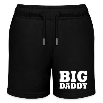 BIG DADDY - Kinder Organic Joggingshorts Mini Bolter von Stanley/Stella - Schwarz - Vorne