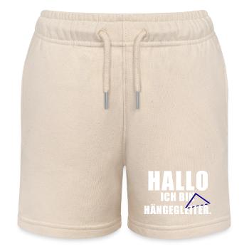 Hängegleiter - Kinder Organic Joggingshorts Mini Bolter von Stanley/Stella - Natur - Vorne