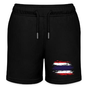 Drapeau thaïlandais utilisé - Short de jogging enfant bio Stanley/Stella - noir - Devant