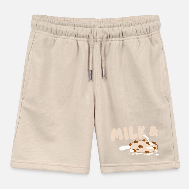Lait et biscuits Short de jogging enfant bio Stanley/Stella