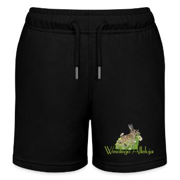 Joyeuses Pâques - Short de jogging enfant bio Stanley/Stella - noir - Devant