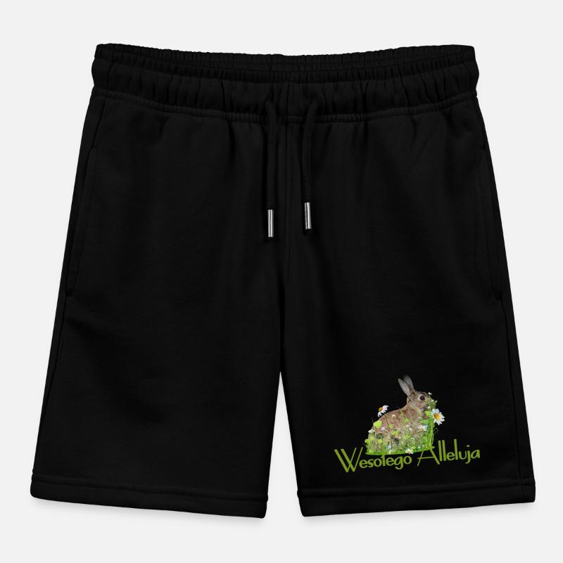 Frohe Ostern Kinder Organic Joggingshorts Mini Bolter von Stanley/Stella