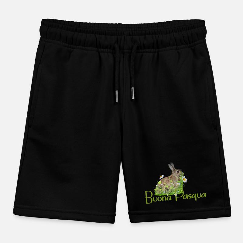 Frohe Ostern Kinder Organic Joggingshorts Mini Bolter von Stanley/Stella