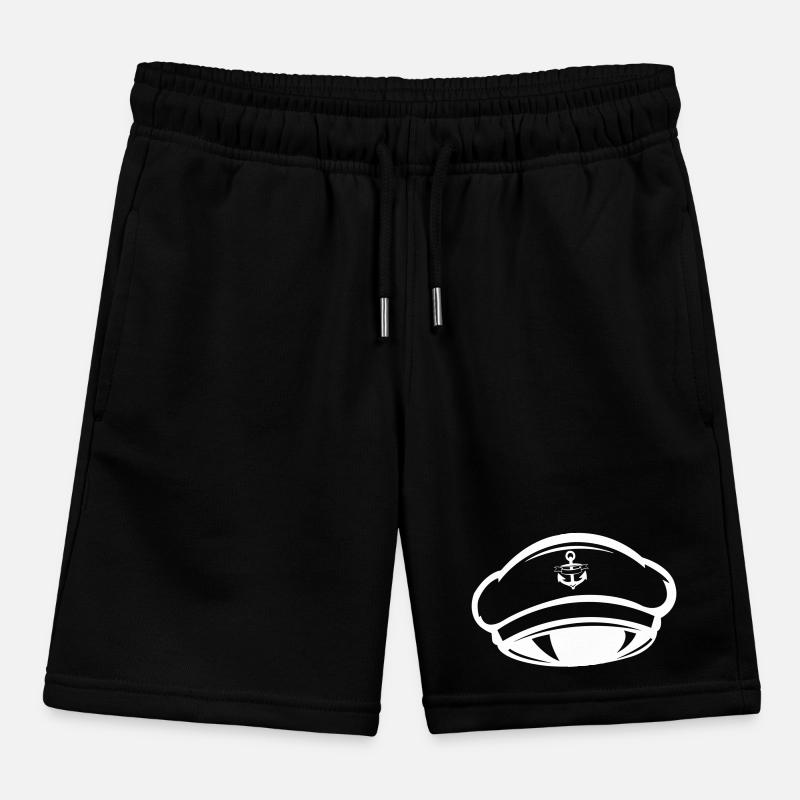 Captain Beanie Kids Organic Sweat Shorts by Stanley/Stella