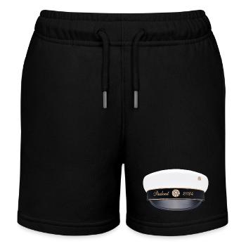 Graduation 2024 class High school graduation party - Kids Organic Sweat Shorts by Stanley/Stella - black - Front