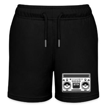 ghetto-blaster - Short de jogging enfant bio Stanley/Stella - noir - Devant