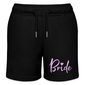 mariée - Short de jogging enfant bio Stanley/Stella - noir - Devant
