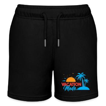Ambiance des vacances - Short de jogging enfant bio Stanley/Stella - noir - Devant