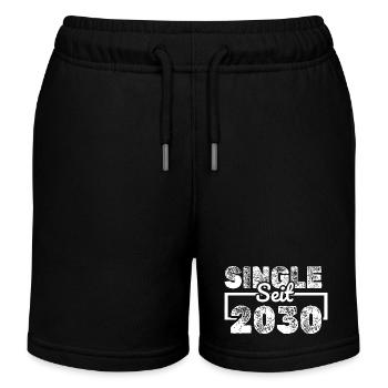 2030 - Short de jogging enfant bio Stanley/Stella - noir - Devant