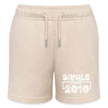 Single, 2010 - Short de jogging enfant bio Stanley/Stella - écru doux - Devant