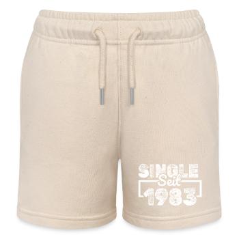 Single 1983 - Kinder Organic Joggingshorts Mini Bolter von Stanley/Stella - Natur - Vorne