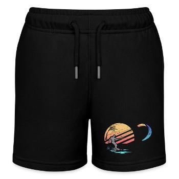 Allez kite - Short de jogging enfant bio Stanley/Stella - noir - Devant