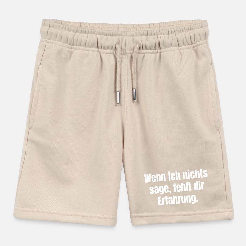 Wenn ich nichts sage, fehlt dir Erfahrung Kinder Organic Joggingshorts Mini Bolter von Stanley/Stella