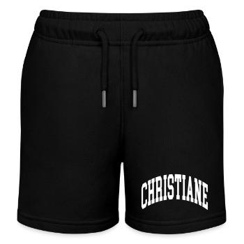 Christiane - Kids Organic Sweat Shorts by Stanley/Stella - black - Front