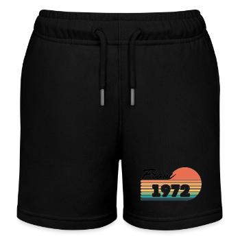 Ab 1972 - Kinder Organic Joggingshorts Mini Bolter von Stanley/Stella - Schwarz - Vorne