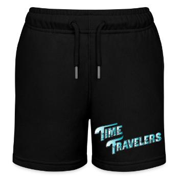 VOYAGEURS DANS LE TEMPS - Short de jogging enfant bio Stanley/Stella - noir - Devant