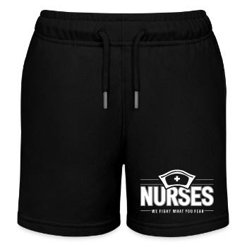 Infirmières Infirmière Médecin Assistant Médecin Médecine - Short de jogging enfant bio Stanley/Stella - noir - Devant