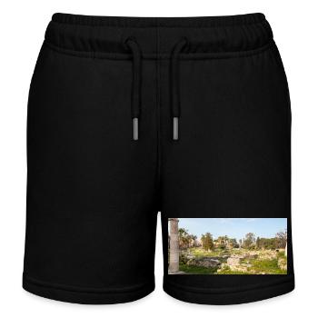 Ruinen der antiken Agora von Kos in Kos-Stadt Kos - Kinder Organic Joggingshorts Mini Bolter von Stanley/Stella - Schwarz - Vorne