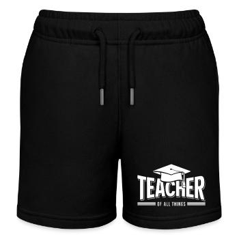 Enseignant Enseignant École Profession - Short de jogging enfant bio Stanley/Stella - noir - Devant
