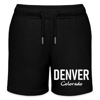 Denver - Colorado - États-Unis - États-Unis d’Amérique - Short de jogging enfant bio Stanley/Stella - noir - Devant