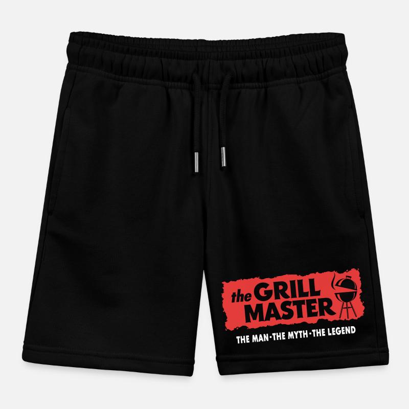 The Grillmaster BBQ Grillen Kultspruch Kinder Organic Joggingshorts Mini Bolter von Stanley/Stella