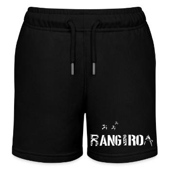 RANGIROA (Weiß) - Kinder Organic Joggingshorts Mini Bolter von Stanley/Stella - Schwarz - Vorne