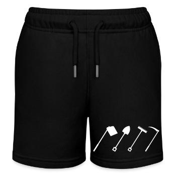 Outils agricoles - Short de jogging enfant bio Stanley/Stella - noir - Devant