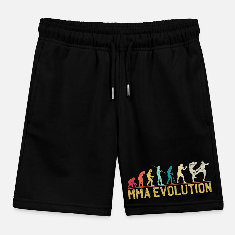 MMA Evolution Silhouette Design Short de jogging enfant bio Stanley/Stella
