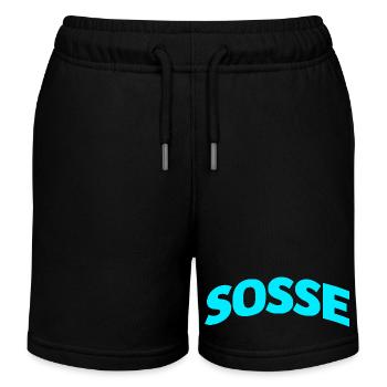 Sosse für immer - Kinder Organic Joggingshorts Mini Bolter von Stanley/Stella - Schwarz - Vorne