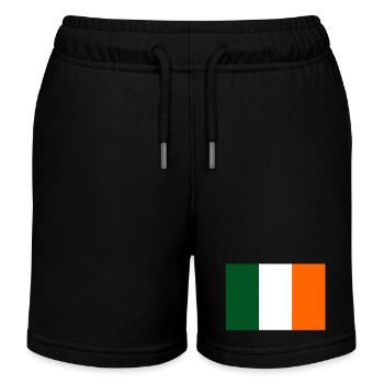Drapeau de l’Irlande - Short de jogging enfant bio Stanley/Stella - noir - Devant
