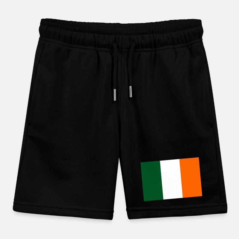 Drapeau de l’Irlande Short de jogging enfant bio Stanley/Stella