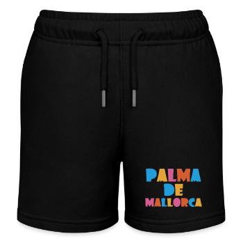 Palma de Mallorca - Balearic Islands - Spain - Spain - Kids Organic Sweat Shorts by Stanley/Stella - black - Front