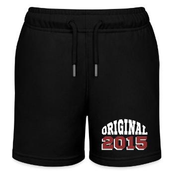 Original 2015 - Kinder Organic Joggingshorts Mini Bolter von Stanley/Stella - Schwarz - Vorne