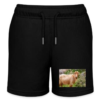 Bergziege im Nationalpark Park Λίμνη Συμπ - Kinder Organic Joggingshorts Mini Bolter von Stanley/Stella - Schwarz - Vorne
