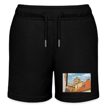 Kleine Kirche Osnabrück - Kinder Organic Joggingshorts Mini Bolter von Stanley/Stella - Schwarz - Vorne